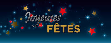 Joyeuses fêtes !