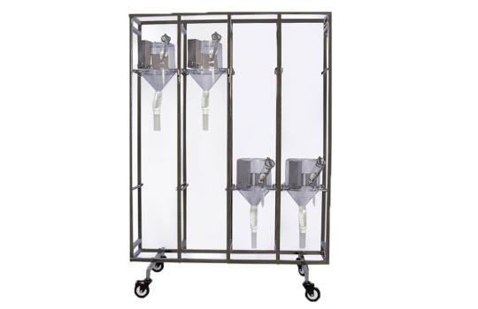 Rack 8 cages métaboliques