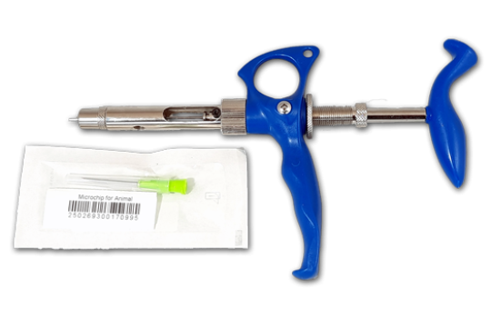 Reusable stainless steel injector with TAM-M needle
