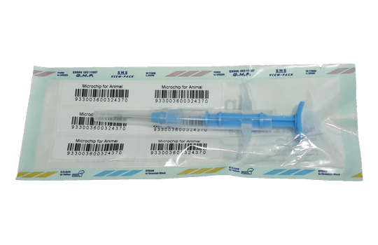 Sachet stérile avec injecteur