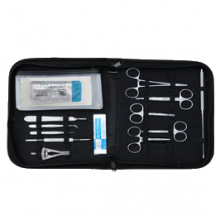  Kit d'instruments de chirurgie générale pour les rongeurs